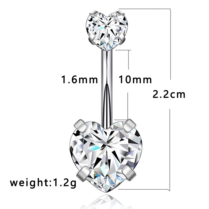 人体穿刺饰品肚脐钉跨境热卖肚脐环欧美经典肚脐扣批发厂家脐钉详情37