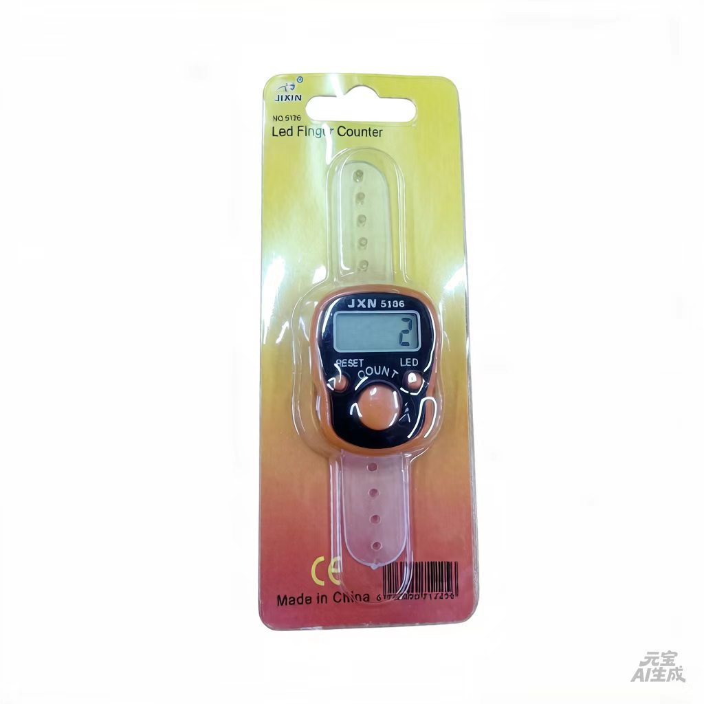LED manual ring counter 1040 card insert mini luminous counter, 18 colors to choose from, factory direct sales pic 8