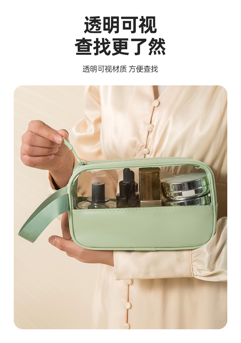 Cross-border best-selling three-piece cosmetic storage bag, large capacity, high appearance level toiletry bag, portable travel storage bag pic 9