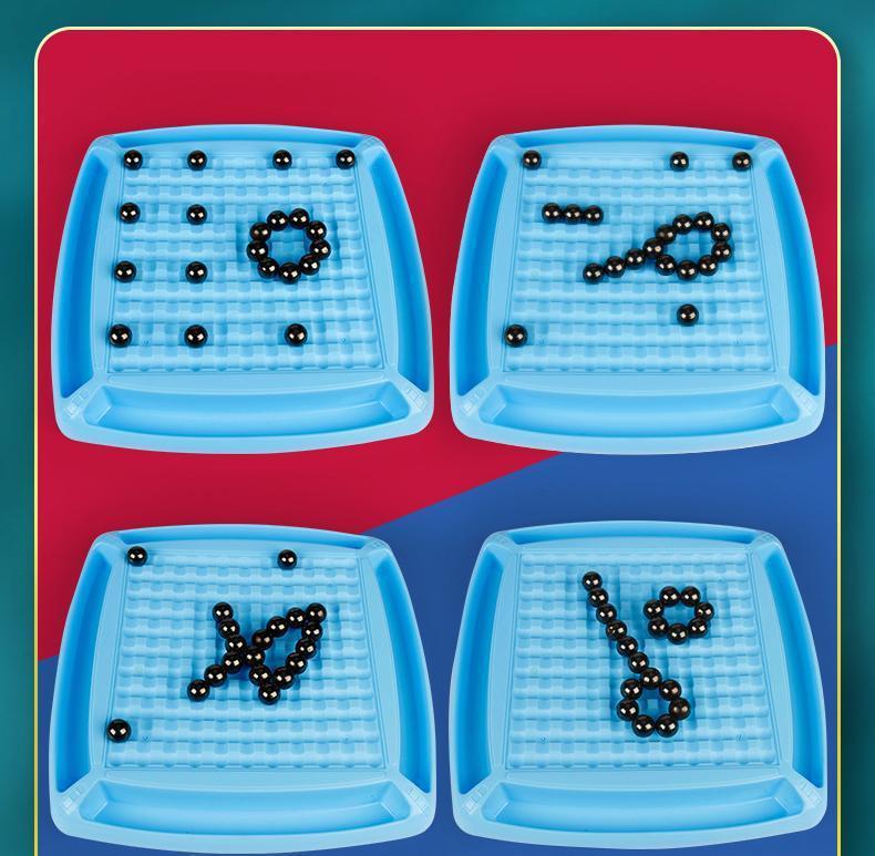 亚马逊英文版踩雷磁力感应棋盘桌游对战棋益智玩具对战互玩游戏盘详情8