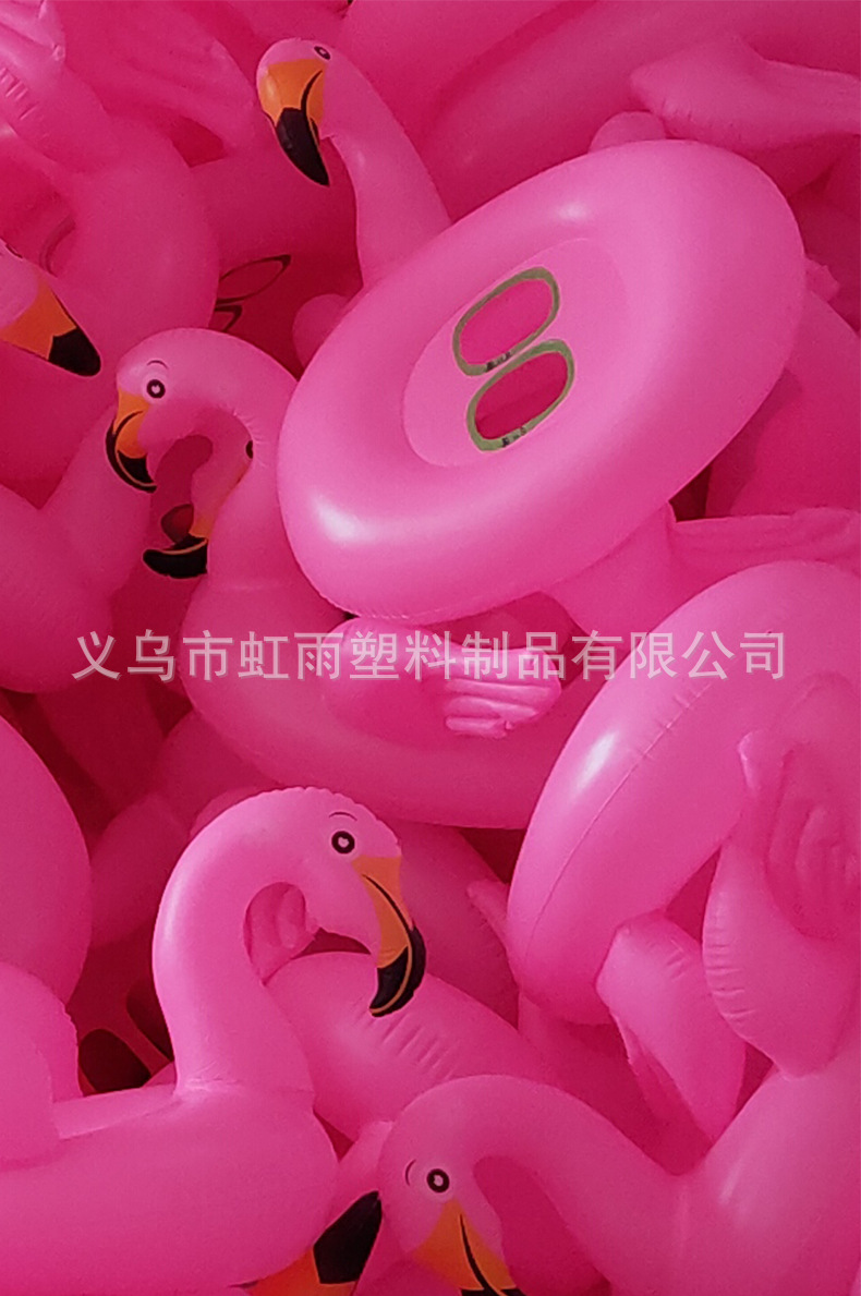 火烈鸟艇水上充气儿童玩具座圈带翅膀防侧翻游泳圈婴儿坐圈批发详情13