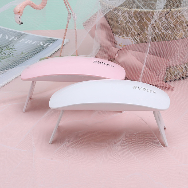 迷你Sunmini鼠标光疗灯小型美甲灯指甲油胶烘干烤灯USB接口折叠式详情8