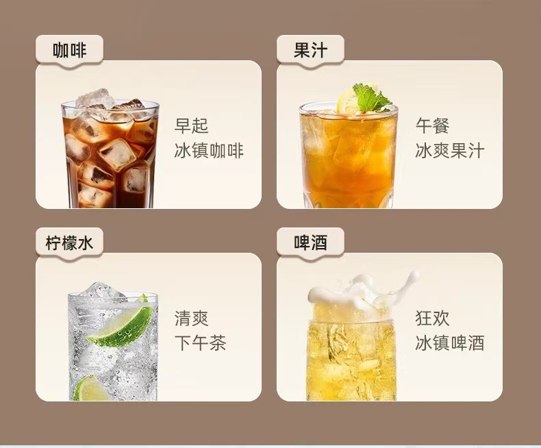 Small ice maker, household mini cube ice, dormitory desktop portable, fully automatic intelligent bullet ice, cross-border ice making pic 32