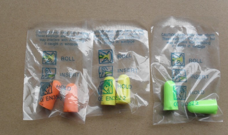 跨境专供一次性防护耳塞PU发泡耳塞子弹头形防噪音学习睡觉用耳塞详情6