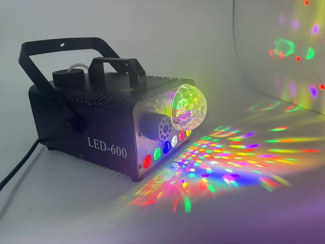 新款LED六灯魔球烟雾机迷你600W烟雾机万圣节烟雾机舞台DISCO烟雾详情11