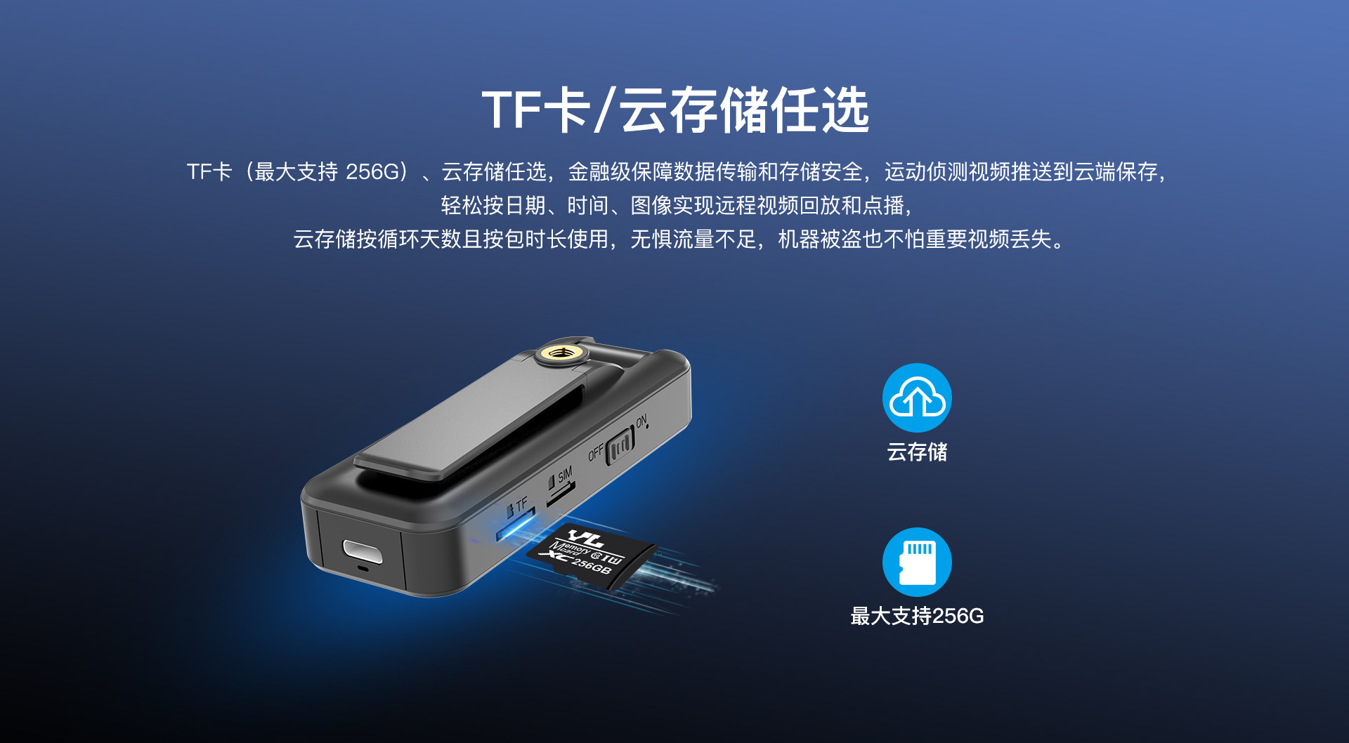 200W摄像头4G直录执法记录仪手机远程监控摄像机录像运动相机义乌监控批发详情11