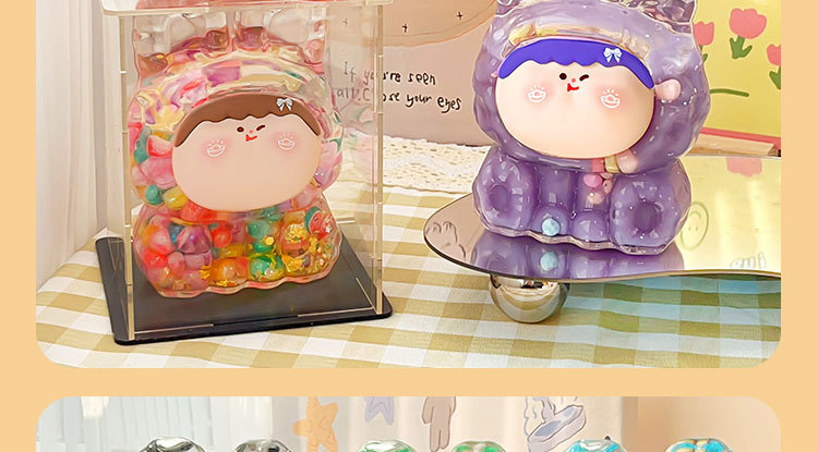 抖音爆款爆闪12.2cm巨无霸莉莉丝盲袋超大莉莉丝摆件入油流沙摆件详情9