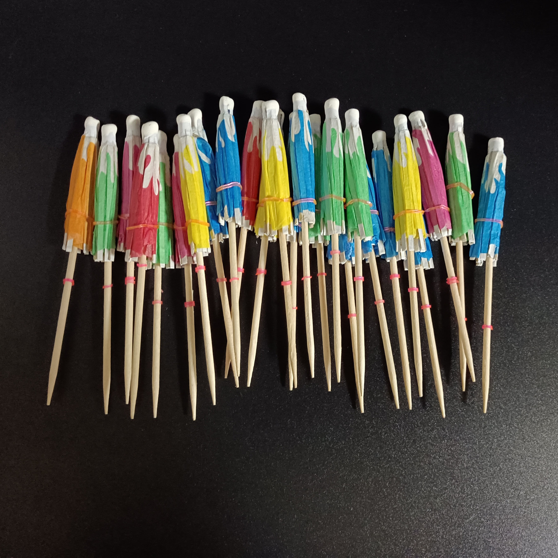 50 flamingo skewers, pineapple skewers, disposable fruit skewers, cold cocktails to decorate a Hawaiian party pic 21