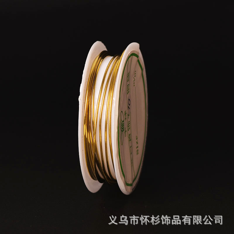 白K金色铜线定型线铜丝线引线发簪配件缠花diy手工工艺品绕线材料详情8