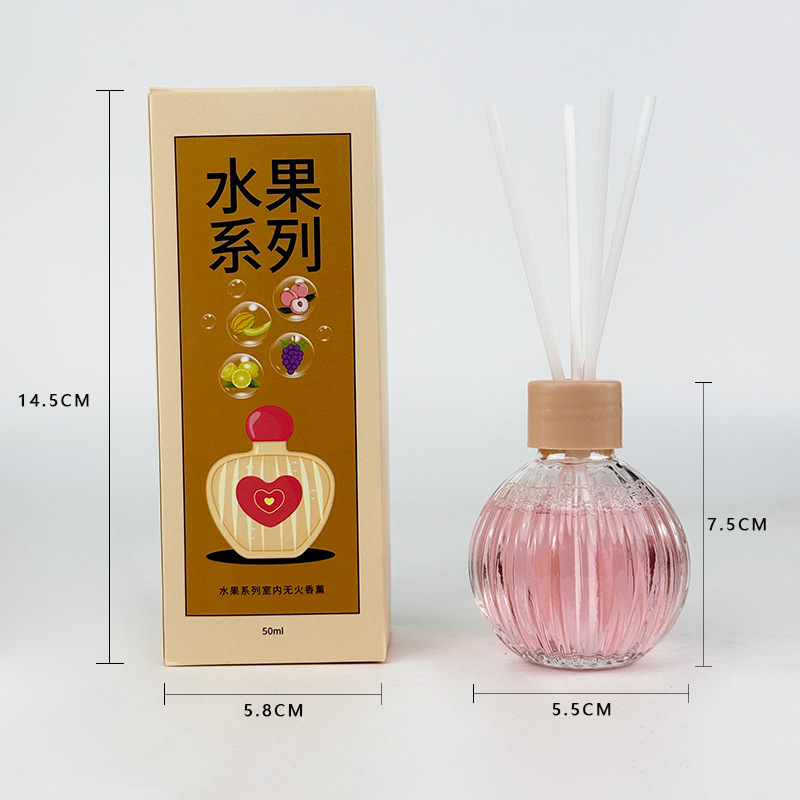 水果派对无火香薰精油室内香氛藤条室内持久家用香薰厕所持久散香详情8