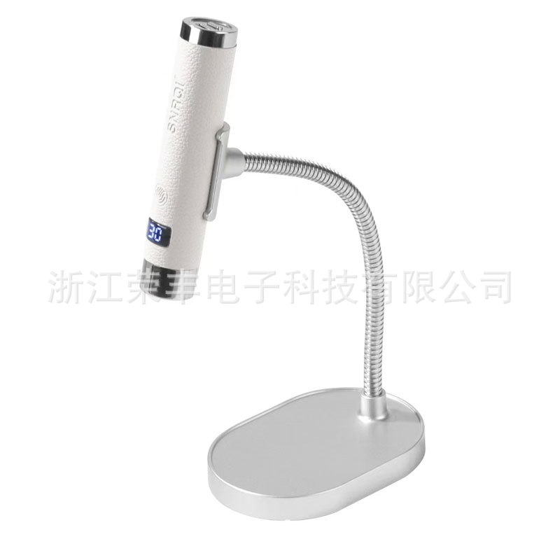 跨境AI智能触控便携式桌面美甲灯速干固化贴钻光疗机一字灯适用美甲贴片详情2