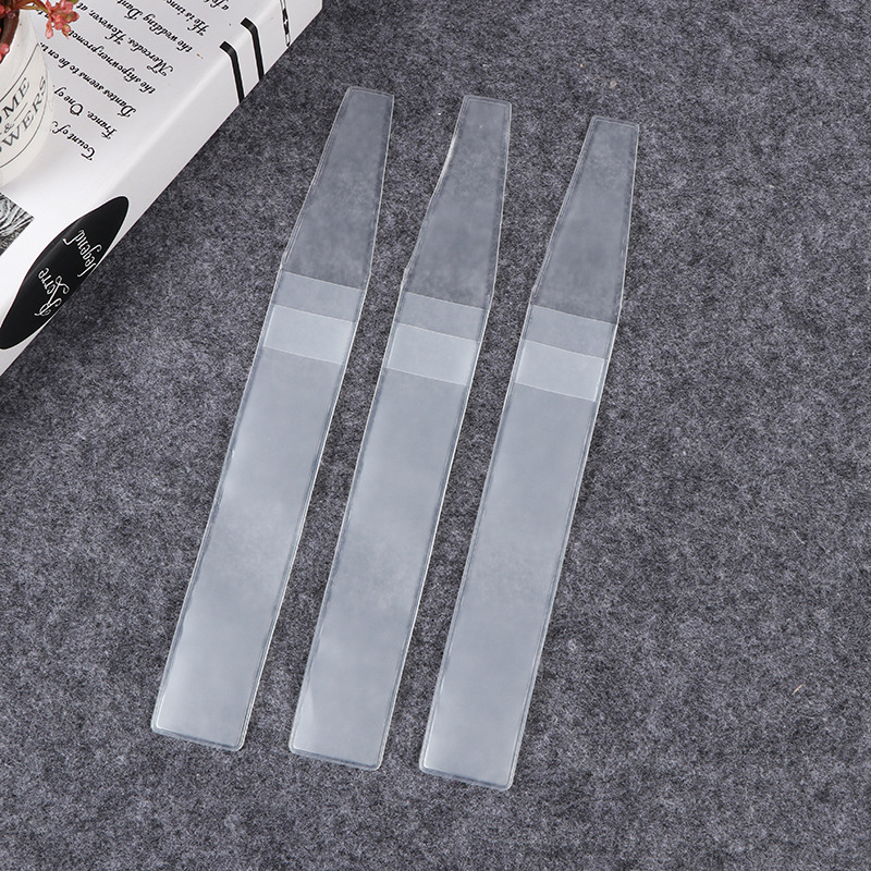 Small-sized independent waterproof EVA packaging bag, creased transparent frosted storage bag, makeup brush bag pic 9