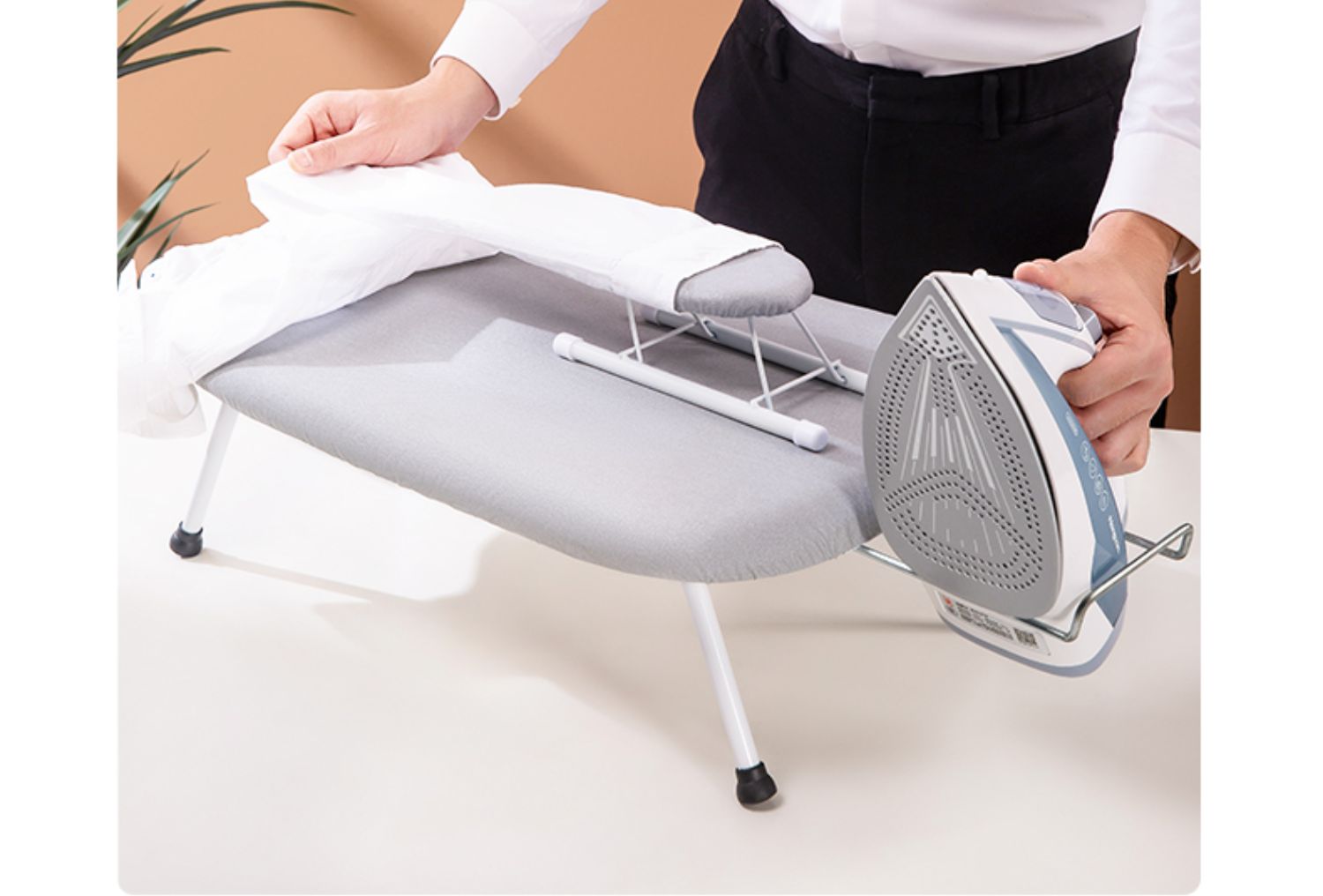 烫衣板熨衣板小型台式家用折叠电熨斗迷你熨烫桌垫板烫斗衣服板架详情3