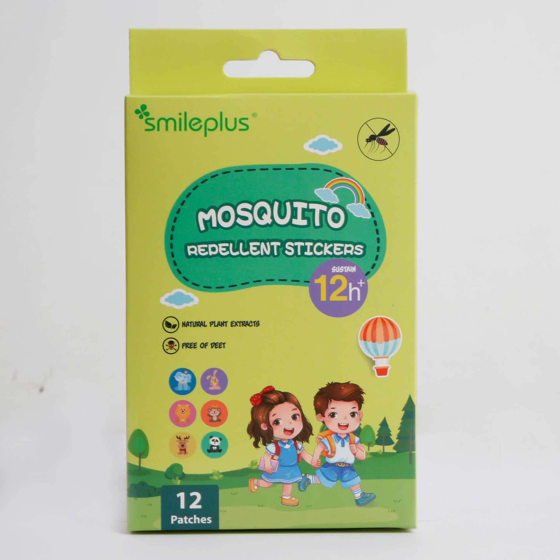 New summer outdoor plant essential oil cartoon non-woven fabric mosquito repellent stickers for cross-border factory direct sales only pic 3