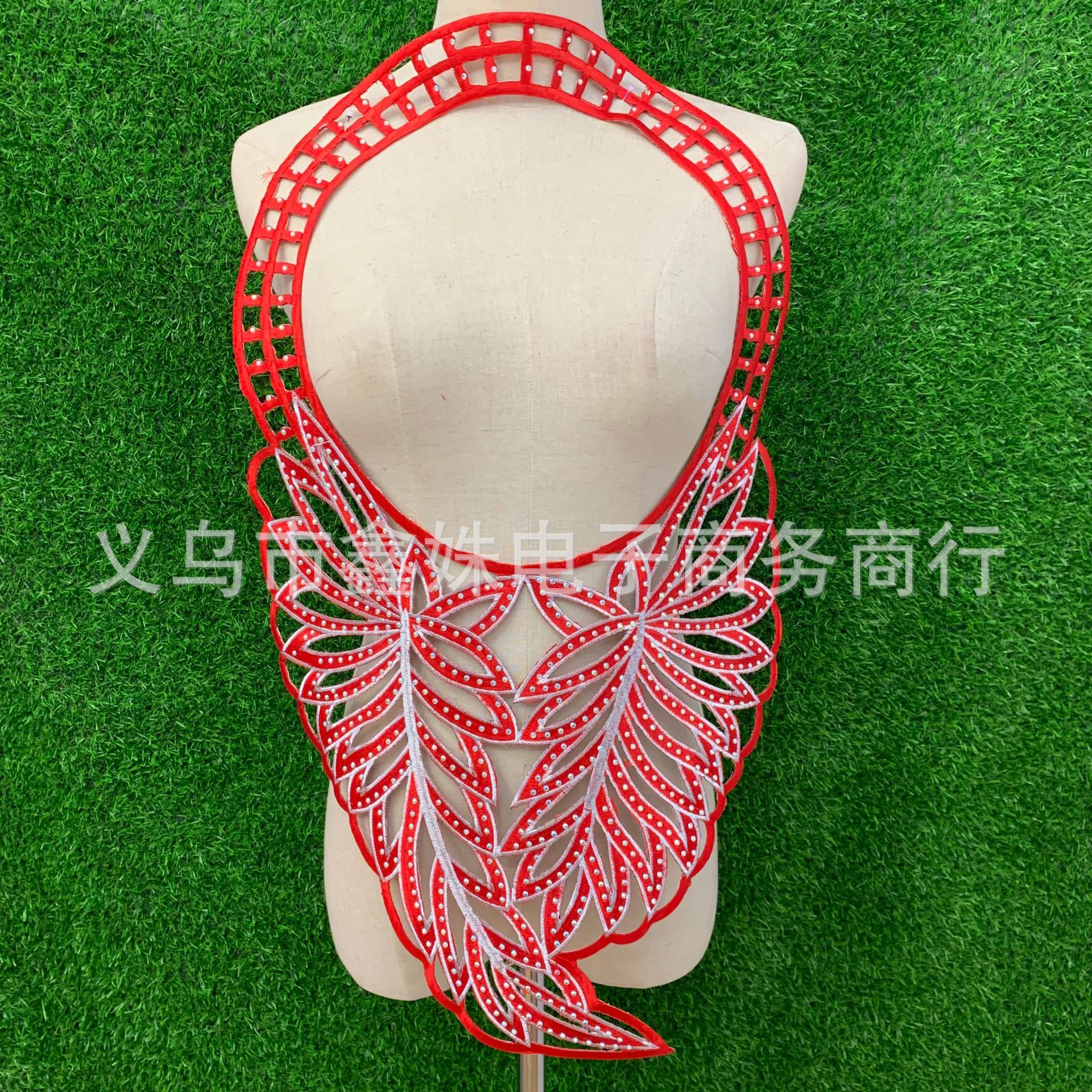 DIY pattern heat stamping and collar flower design for clothing accessories pic 4