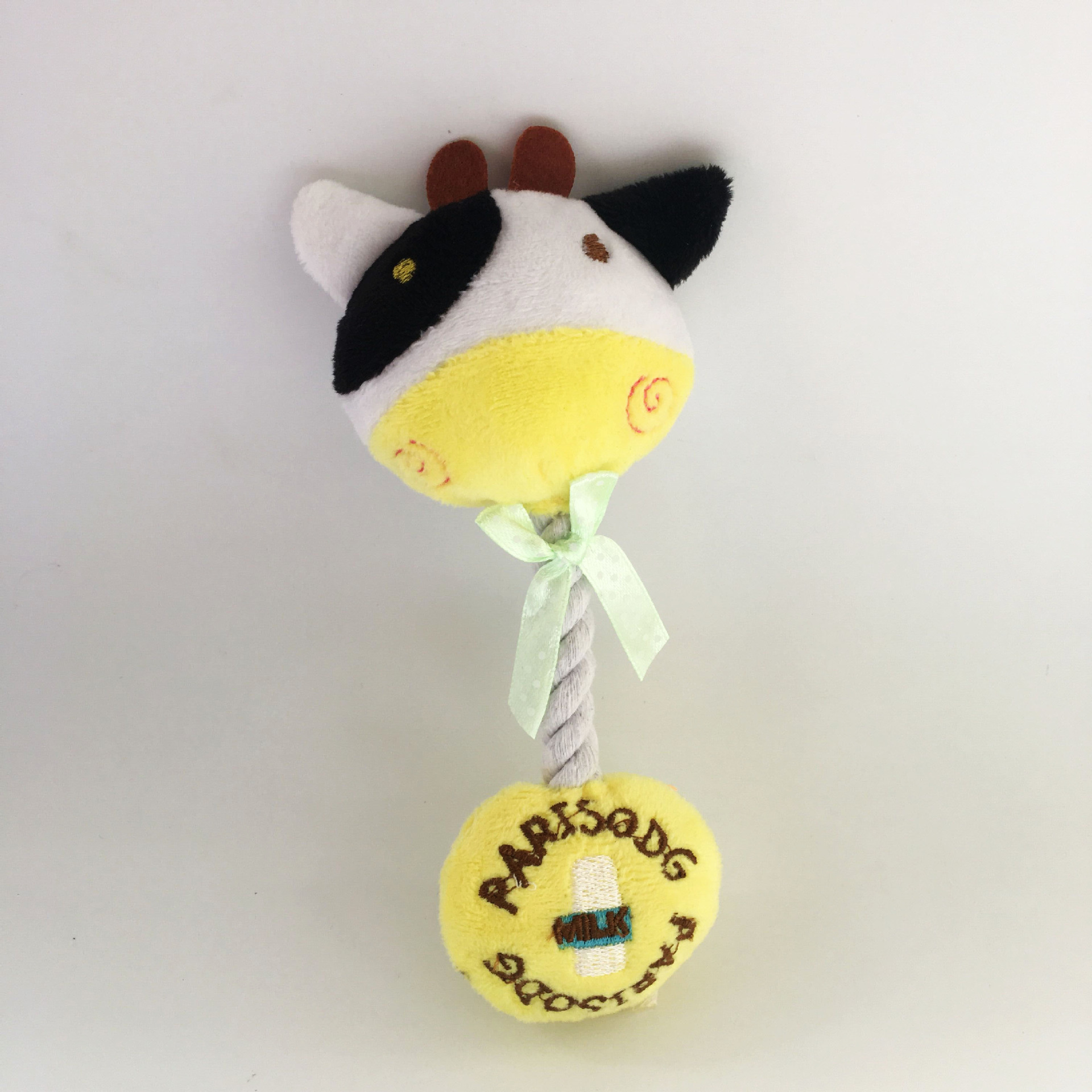 Cat and dog teething, teeth cleaning, plush sound-making toys with cotton ropes, bull and bear combination cloth toys, pet dog supplies pic 16