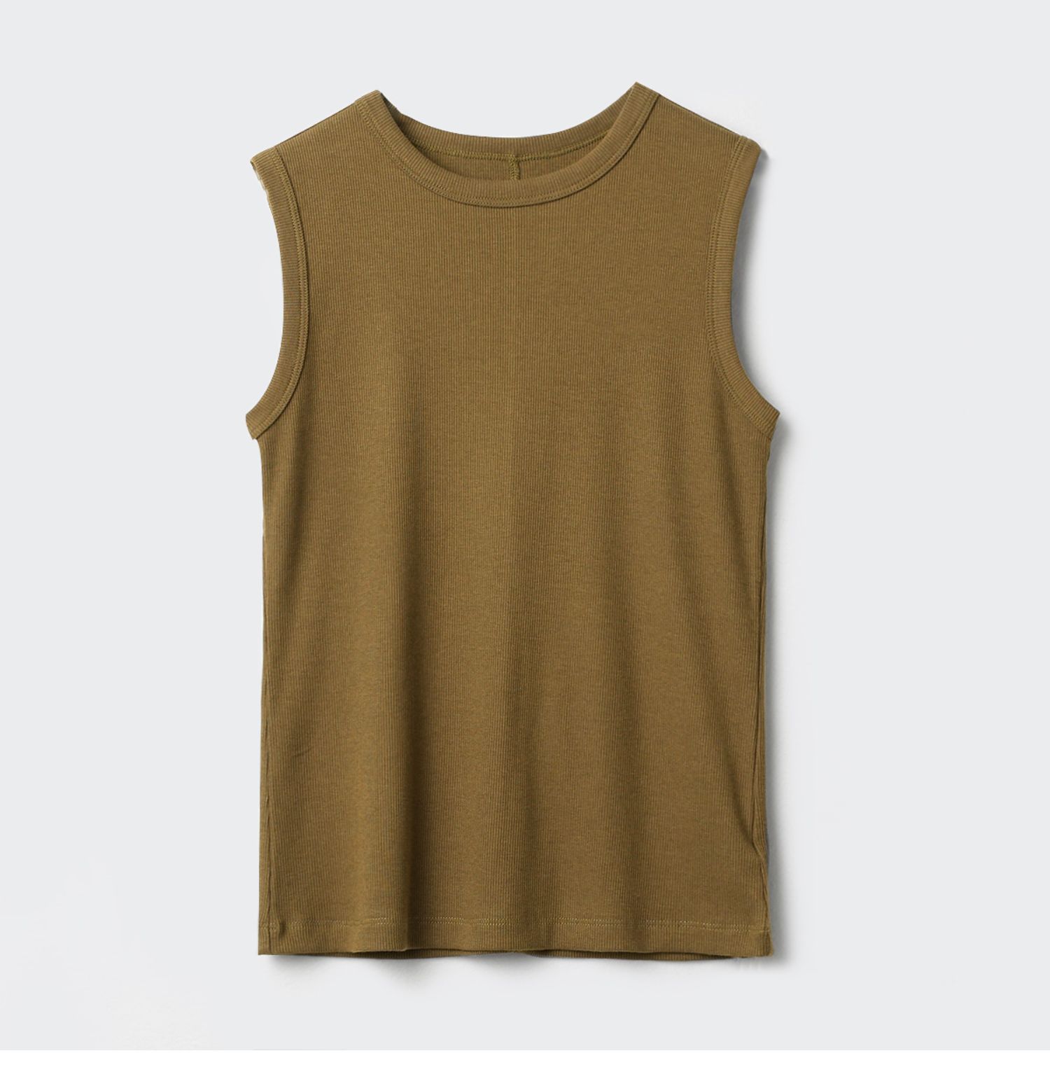 夏季纯棉小圆领吊带背心女纯欲风外穿工字宽肩带遮副乳内搭上衣详情20