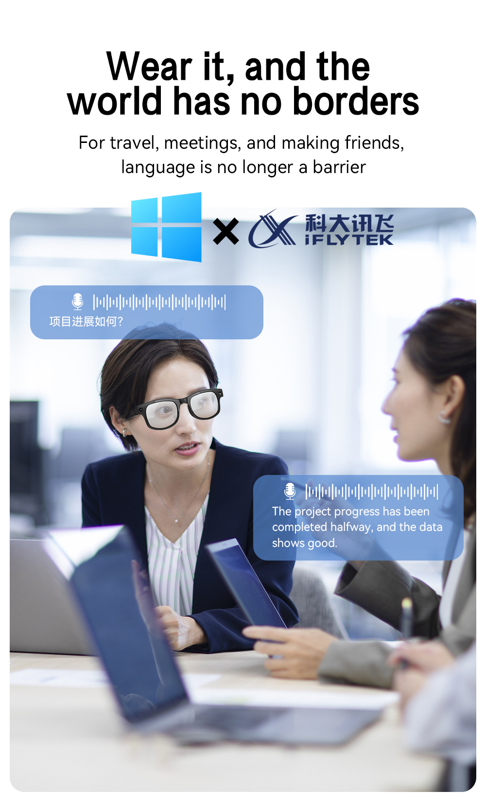 The cross-border G2 smart glasses feature 8-megapixel anti-shake for taking photos and videos, listening to music, cycling, Bluetooth, and real-time translation pic 12