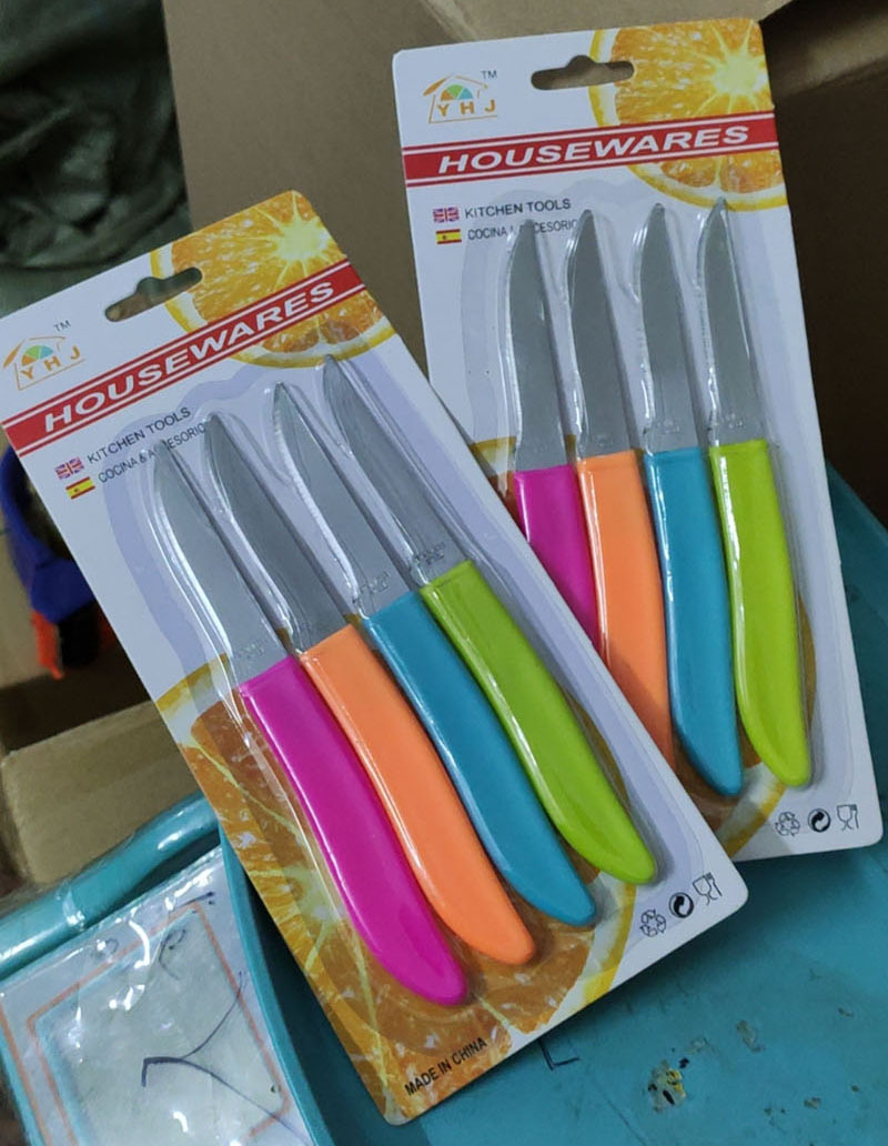 The manufacturer supplies small knives, fruit peel knives, portable fruit knives, travel fruit knives, PP handle knives, meat peelers and barbecue knives pic 8