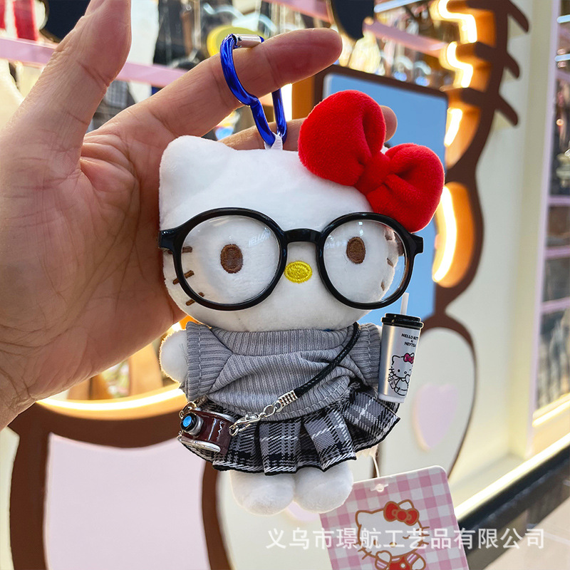 【 Authentic 】hellokitty plush bag Pendant for Girls, KT doll, Birthday gift, kt Cat pic 9
