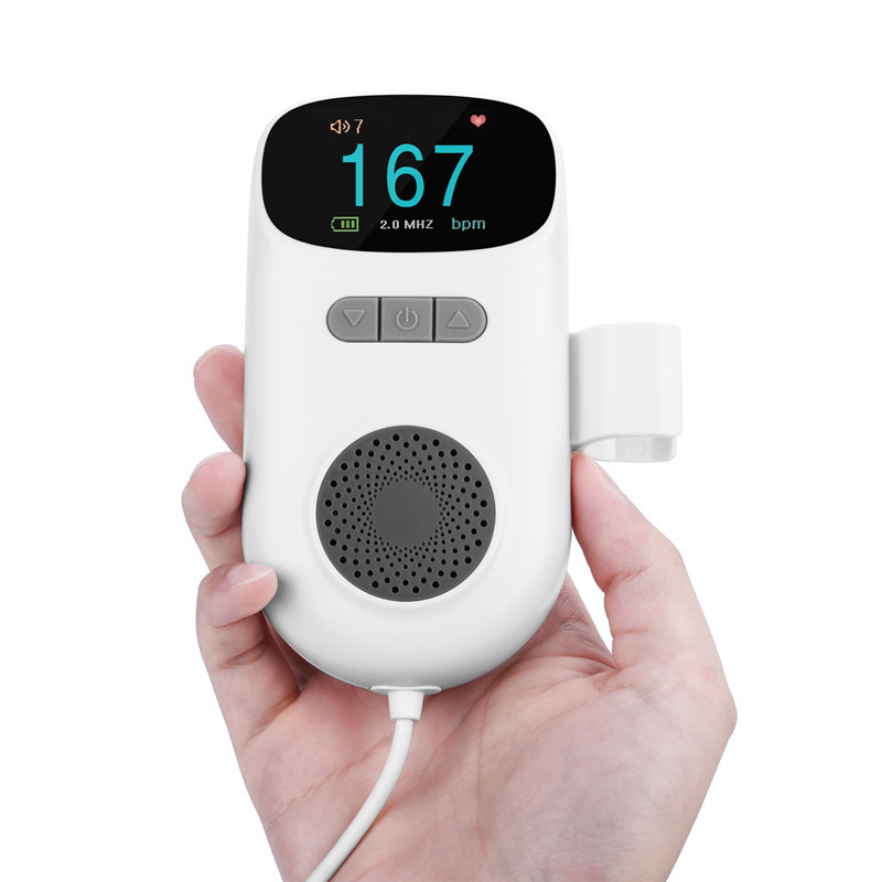 Cross-border exclusive ultrasonic Doppler fetal heart monitor, English packaging, portable home for monitoring fetal movement pic 9