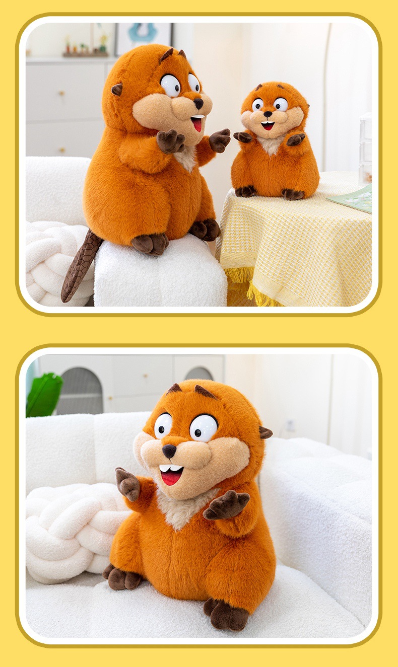 Trendy toy Capybara Lulu plush toy Squirrel doll Custom plush toy 15cm pic 13