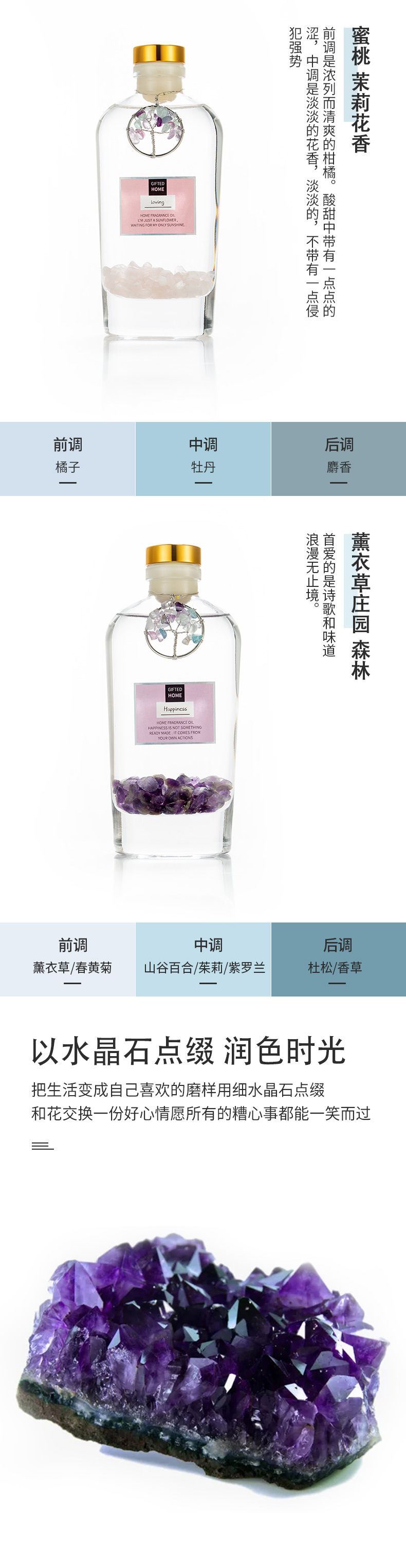 家用精油无火香薰空气清新剂卧室客厅持久香氛除臭卫生间香薰批发详情5