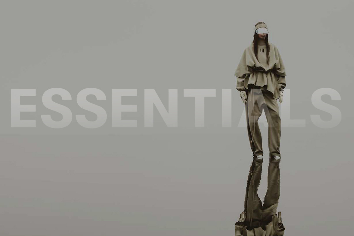 ESSENTIALS新款秋冬季潮牌加绒字母印花圆领卫衣男女百搭上衣详情2