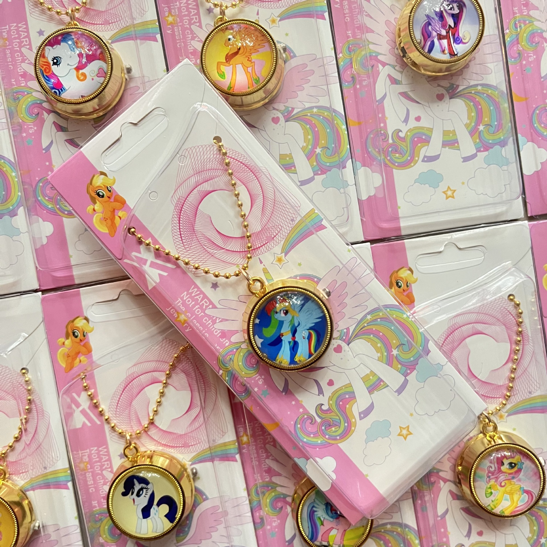 Nezha 2 movie pocket watch, cartoon top spinning hanging watch, children, students, boys and girls necklace watch, surrounding tourist attractions pic 25