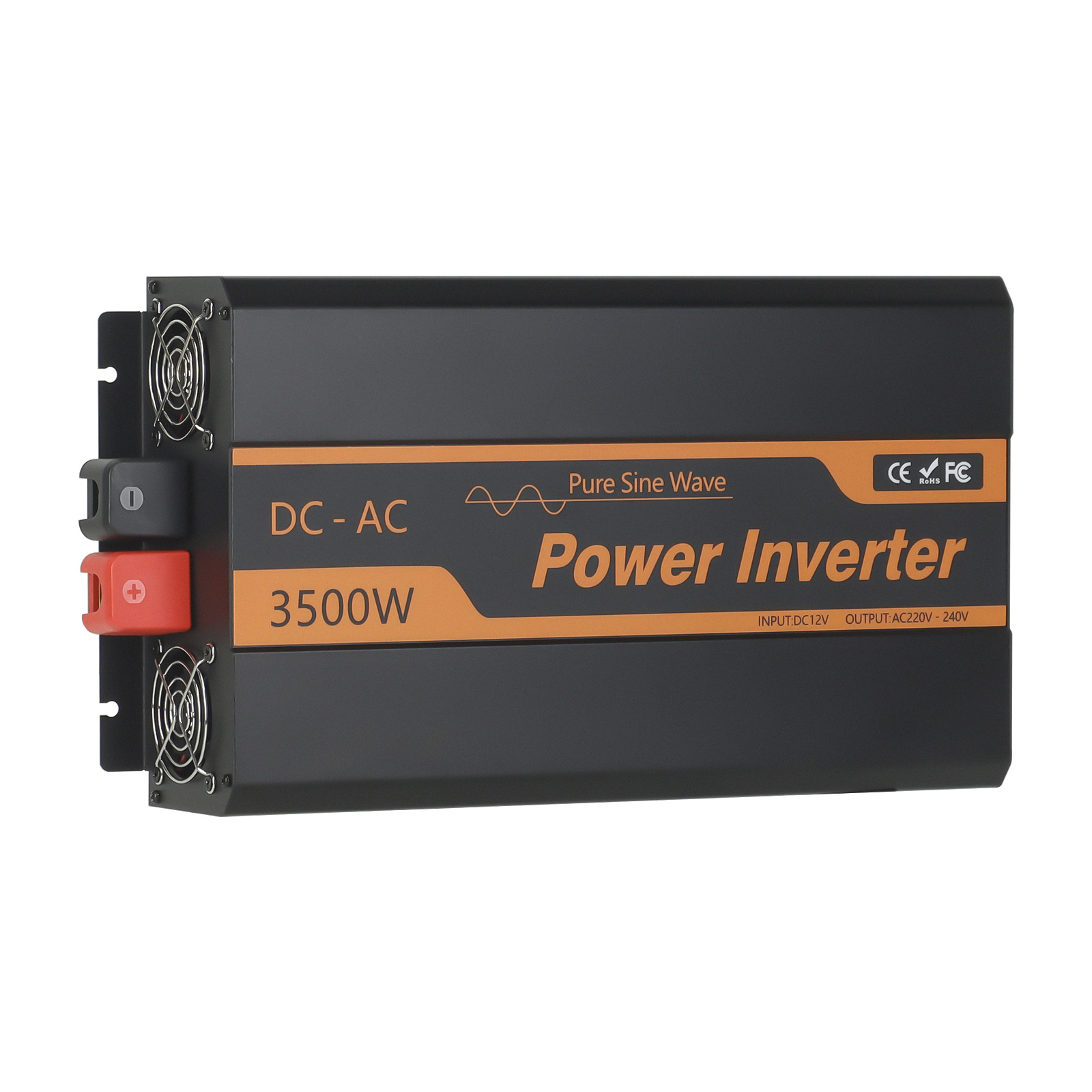 PowMr2500W/3500W pure sine wave inverter 12V to 220V110V car household inverter pic 9