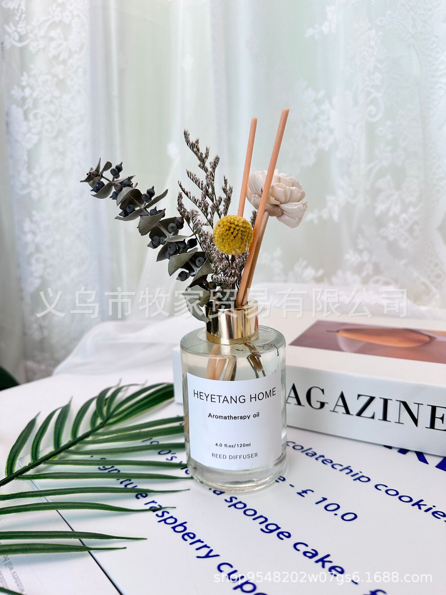 无火香薰摆件卧室持久花香薰装饰干花精油香氛室内详情12