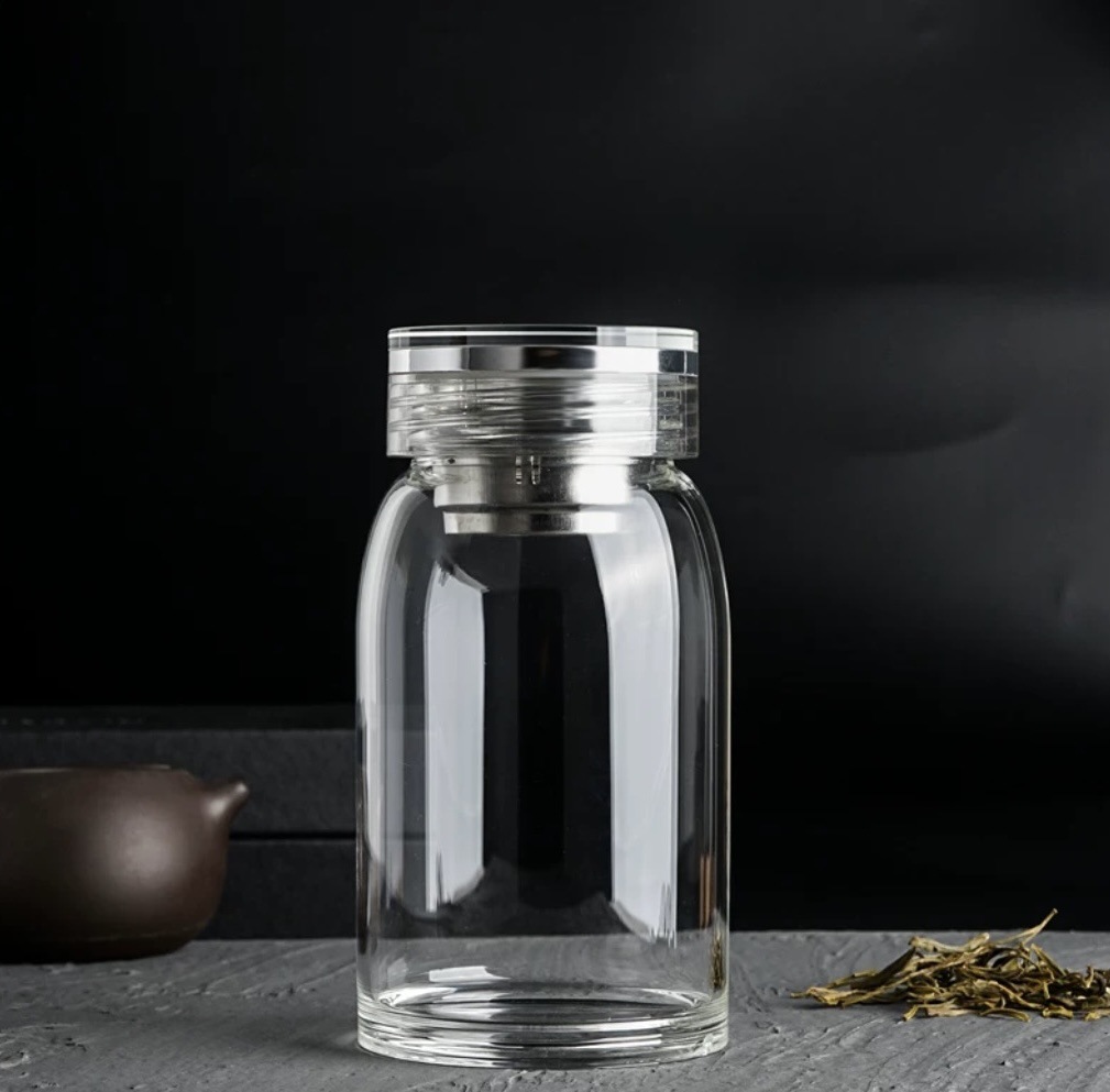 茶水分离杯车载大容量玻璃杯子高颜值男女通用杯水杯轻奢高级感详情14