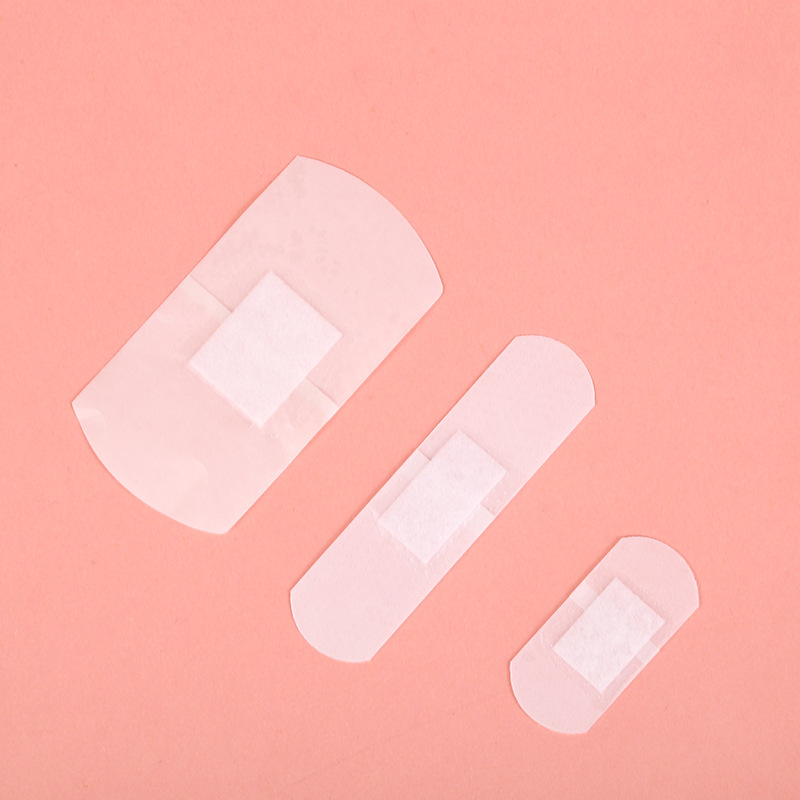 40 pieces of transparent PE band-aids are waterproof, breathable, white and elastic, only for foreign trade export pic 6
