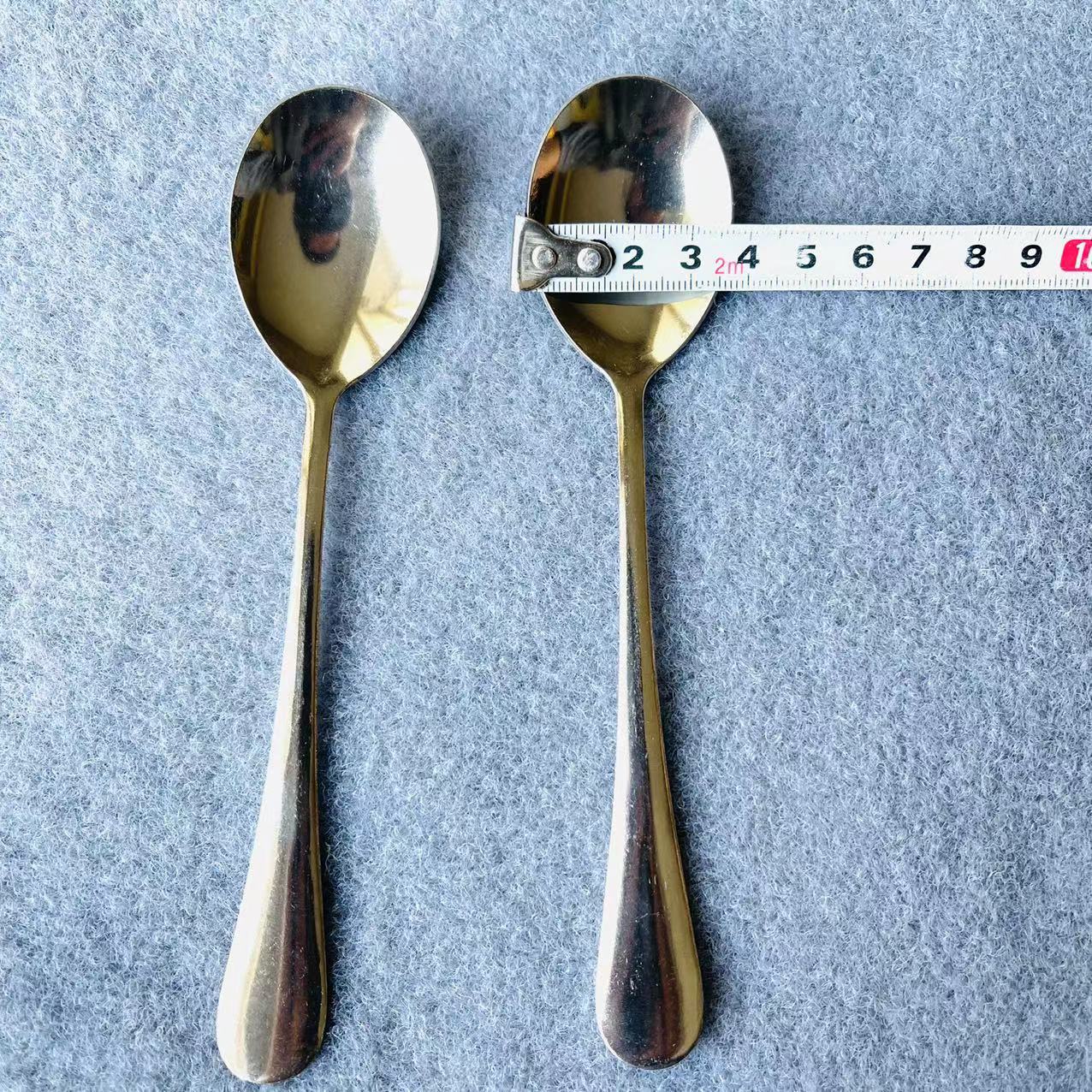 【 Zone 1-10 】 Round head spoon 20/ bundle 1500/ box 601 round head spoon Soup spoon coffee mixer spoon rice spoon spoon spoon spoon spoon Student spoon Household tableware 1 yuan supply pic 1