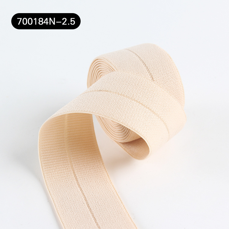 Factory direct sales: 2.0 threaded edge high-elasticity elastic band underwear, bras, down jackets, webbing weaving pic 1