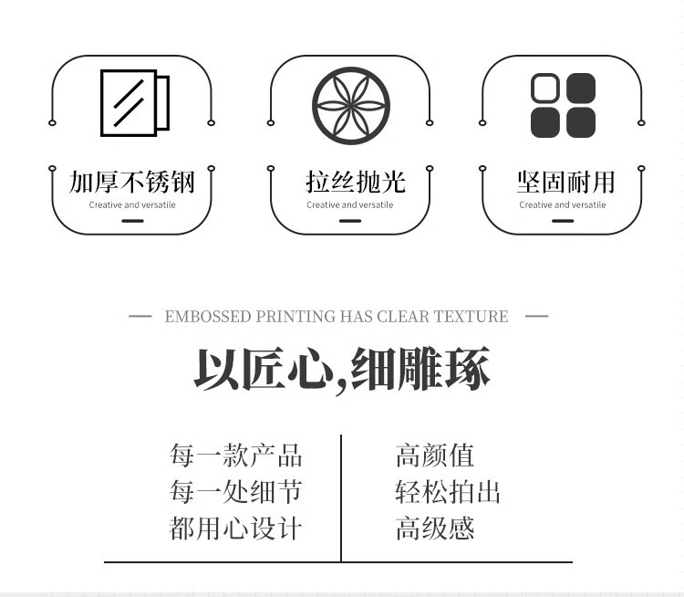 304不锈钢美式咖啡杯随手杯带盖带把防烫马克杯户外露营杯喝水杯详情2