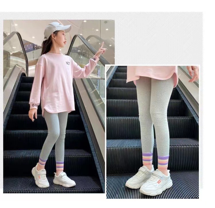 女童裤子春秋款儿童打底裤棉新款外穿女孩春装裤子中大童百搭潮详情15