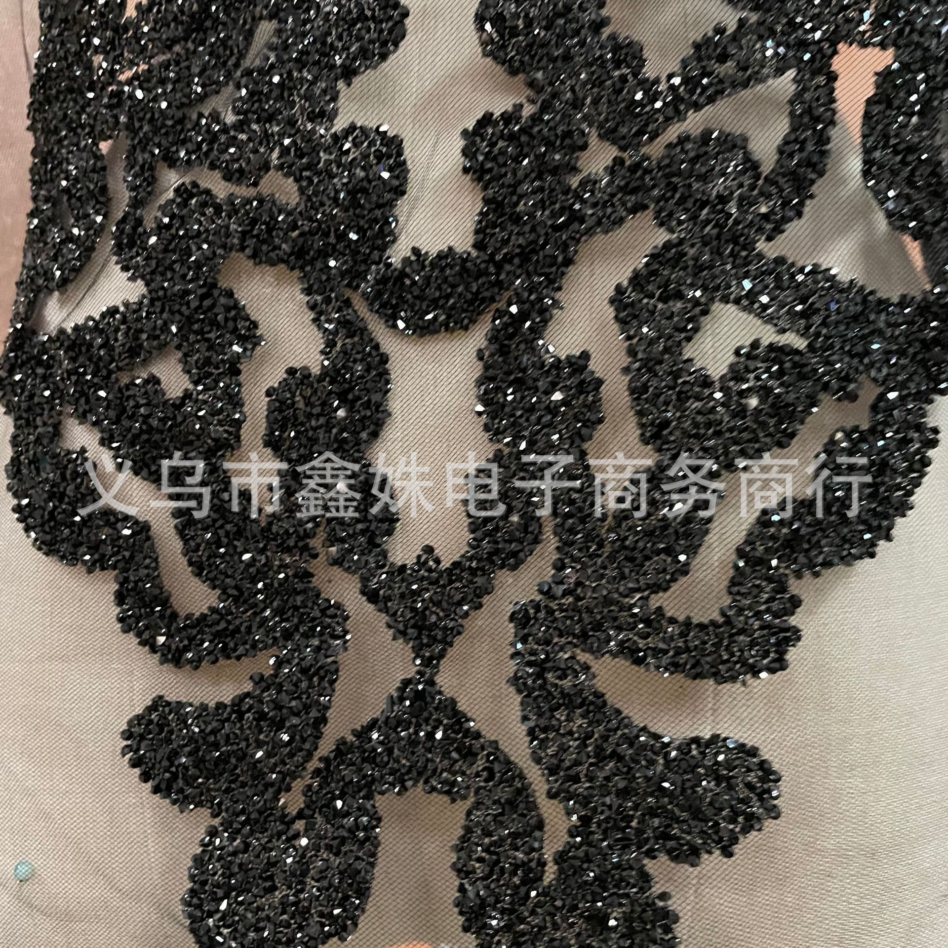 New heat transfer printed rhinestone fabric patch creative snowflake-shaped patch for clothing, hats, scarves and decorative fabric patches pic 9