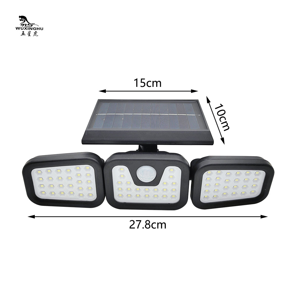 Human body sensor household lighting fixtures, LED solar street lamps, outdoor courtyard lamps, wall lamps, villa lighting fixtures pic 4