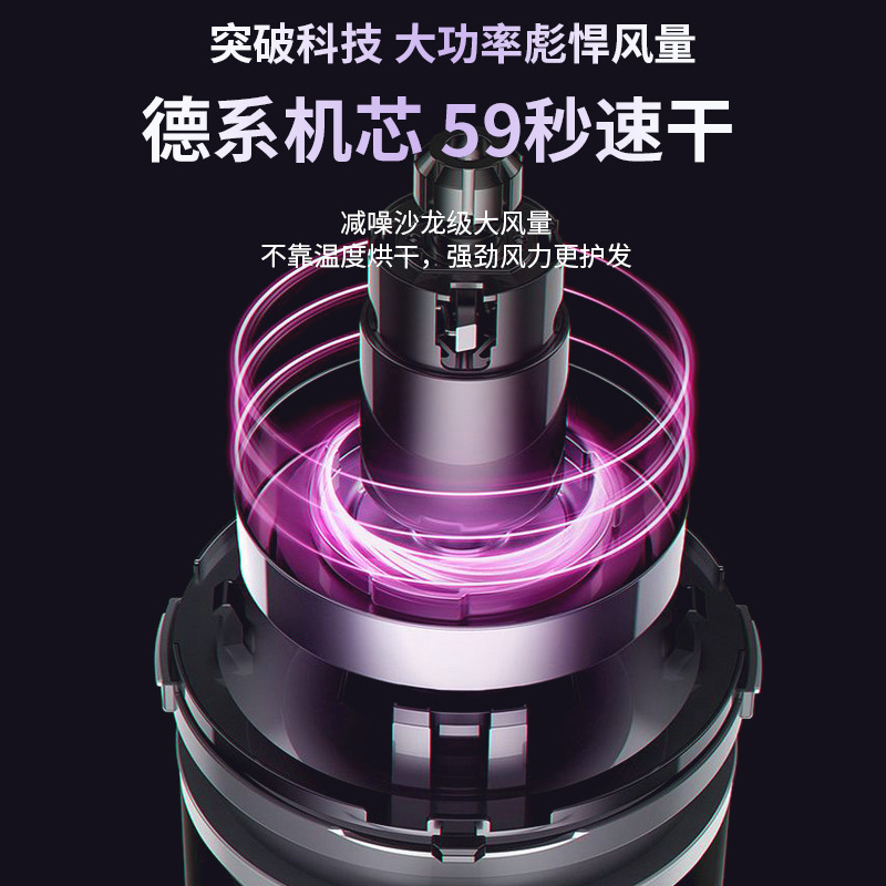 跨境源头厂家电吹风机家用大风力发廊大功率理发店负离子冷热风详情4