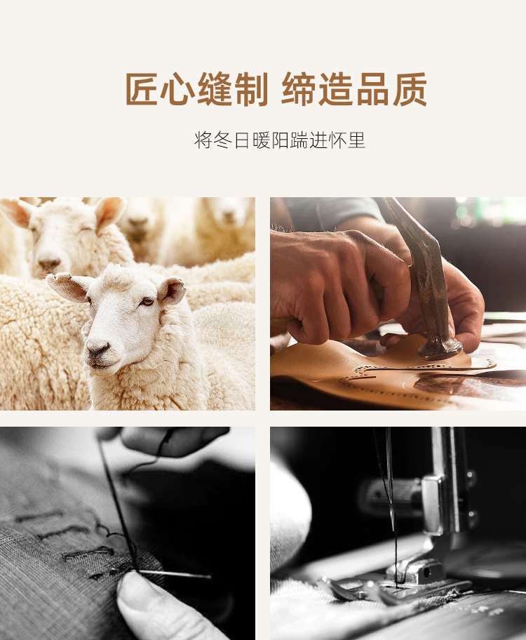 羊毛针织三角巾披肩女秋冬款保暖头巾多功能保暖百搭小围巾女详情3