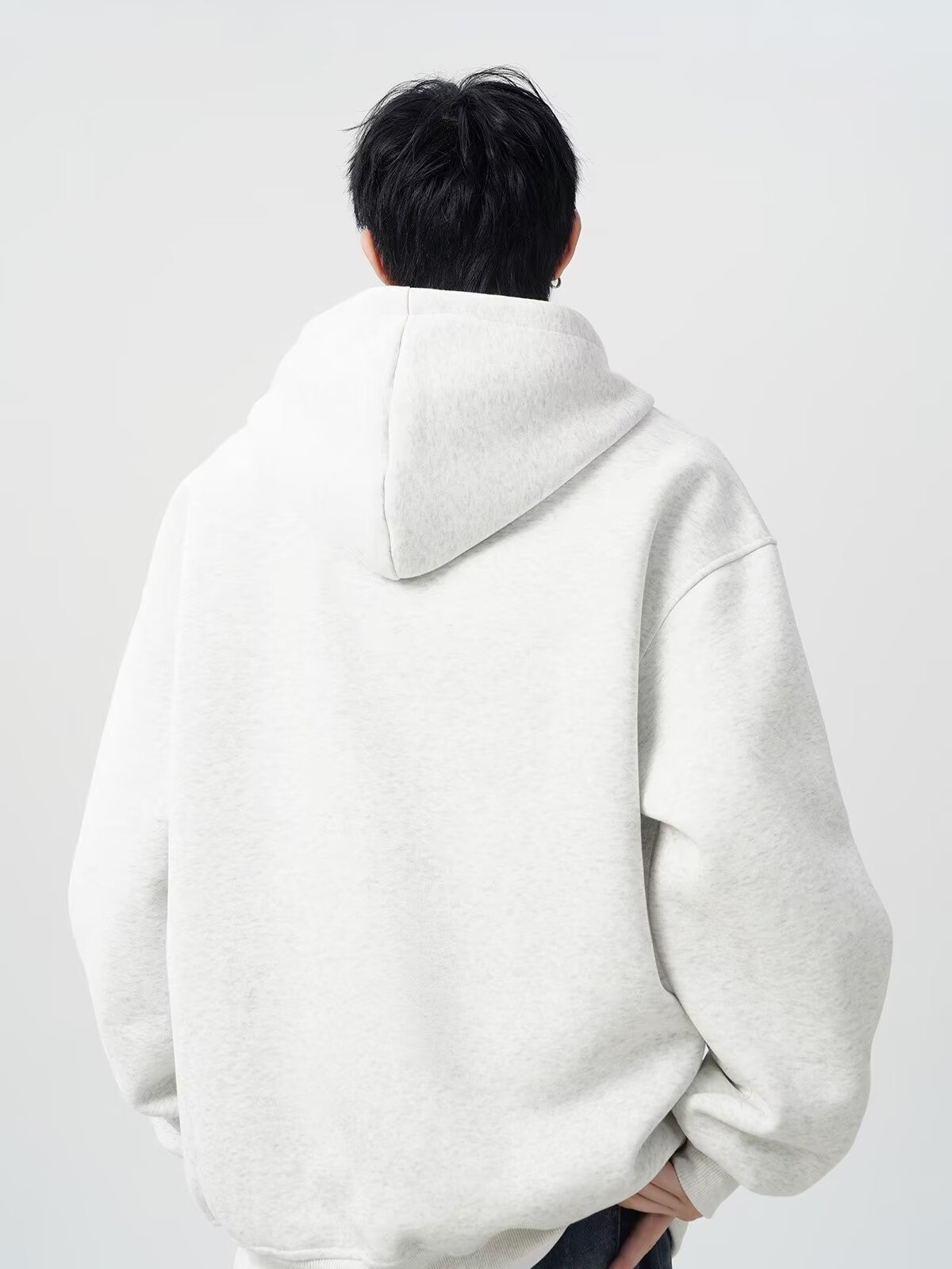  oversize casual versatile top fashion men's hoodie详情15