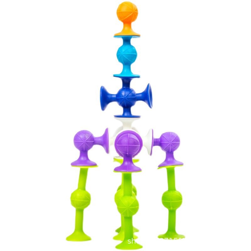 Succión goo fun niños educación temprana cognición puzzle succión diversión juguetes de baño pic 5