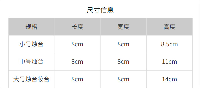 ins玻璃罗马柱烛台法式复古摆件装饰品浪漫烛光晚餐烛台软装拍照详情4