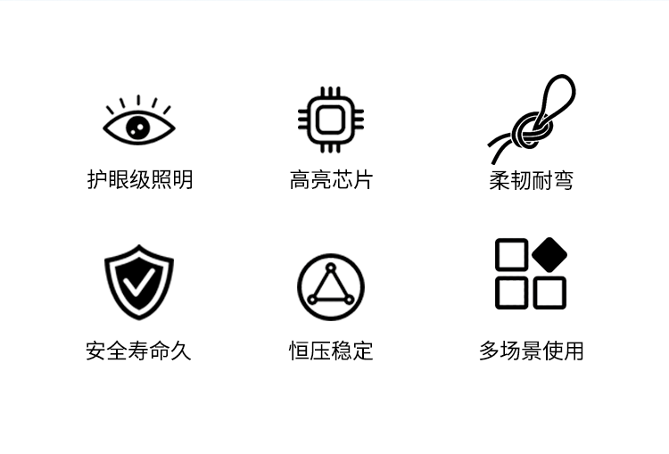 厂家批发户外防水cob灯带展示柜软灯条嵌入式线形led氛围自粘灯带详情2