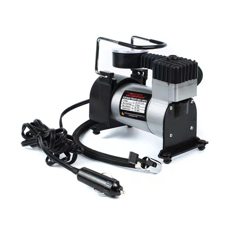 Pevo portable emergency car air pump 12V tire inflator motorcycle air pump electric small air pump pic 7
