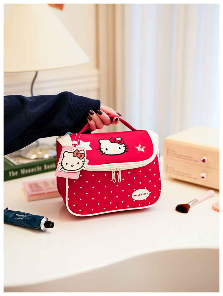 五金牌彩色Hello Kitty便携手提包保温袋托特包礼品双肩包16寸电脑包详情20