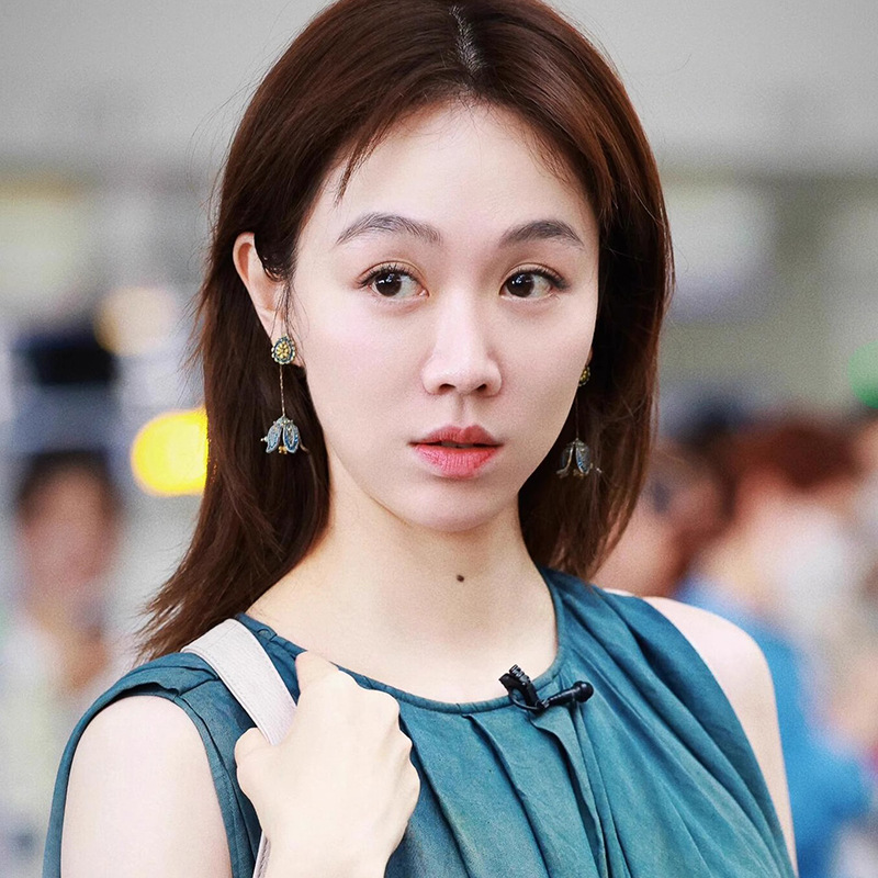 中餐厅姜研同款花朵流苏耳钉女复古轻奢优雅波西米亚小众耳环耳饰详情2