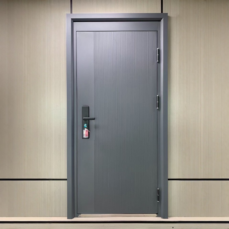 7 cm steel anti-theft door, entrance door, rental apartment door, security door, entrance door manufacturer wholesale gate pic 8