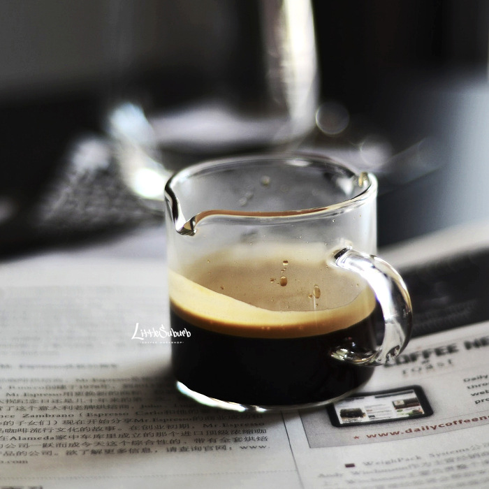 意式浓缩咖啡杯咖啡量杯玻璃带刻度咖啡萃取杯接液杯咖啡店专用杯详情5